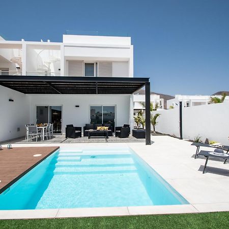 Serena Villa 38 - Heated Pool, Sea Views, Ac, High Speed Internet Playa Blanca  Eksteriør billede
