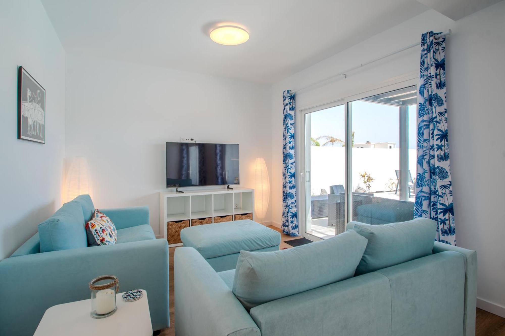 Serena Villa 38 - Heated Pool, Sea Views, Ac, High Speed Internet Playa Blanca  Eksteriør billede