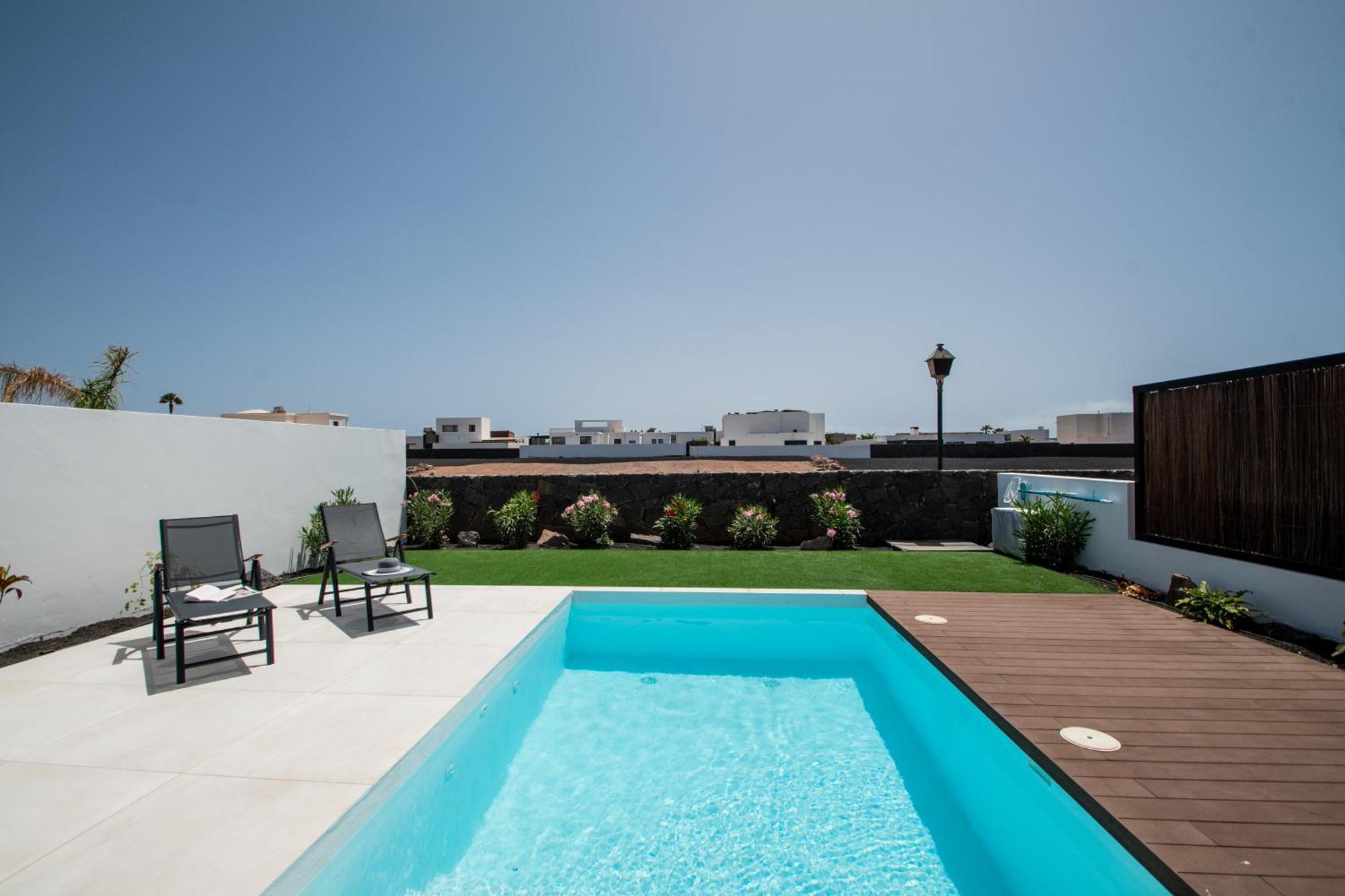 Serena Villa 38 - Heated Pool, Sea Views, Ac, High Speed Internet Playa Blanca  Eksteriør billede
